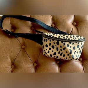 Leopard Print Belt Bag